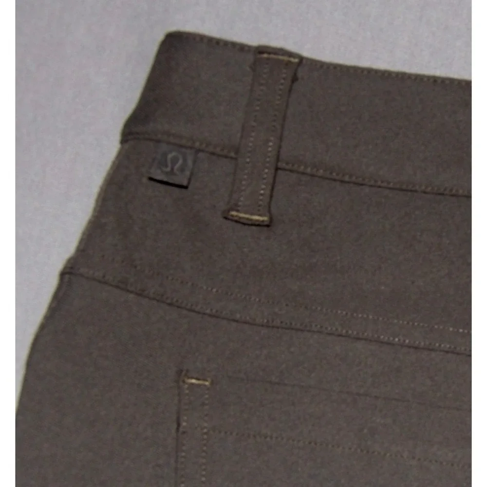 Lululemon Dark Gray Stretch ABC Performance Chino Pants Men's 36 X 28